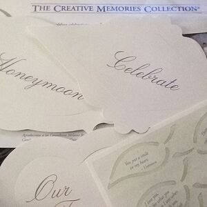 The Creative Memories scrapbook kit